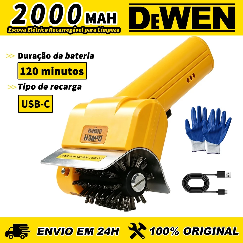 Escova Elétrica DEWEN DW158 - Imagem 3