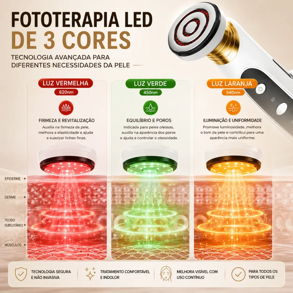 Massageador KKS-213 - Fototerapia