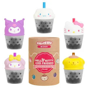 Squishy Sanrio em Cápsula Surpresa