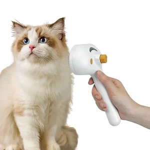 Escova a Vapor 3 em 1 USB para Pets