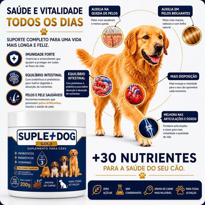 Suplemais Dog Gold - Imagem 4