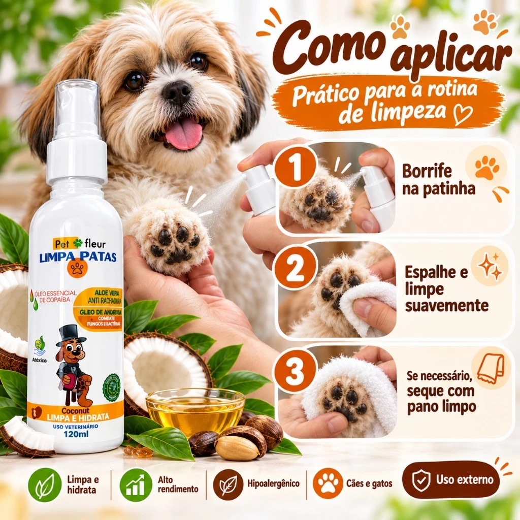 Petfleur Limpa Patinhas - Imagem 5