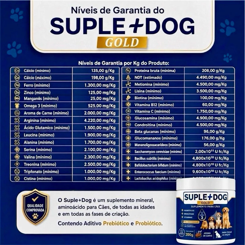 Suplemais Dog Gold - Imagem 7