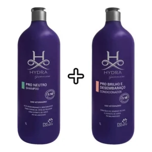 Kit Shampoo + Condicionador Pet Society 1L - Cães e Gatos