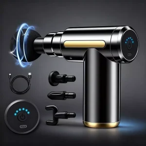 Pistola De Massagem Muscular Portátil Sem Fio